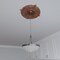 Ekena Millwork Attica PVC Ceiling Medallion (Fits Canopies up to 6 3/4"), Brght Coat Copper, 19"OD x 3 1/2"ID x 1"P CMP19ATBCO - alternate 9